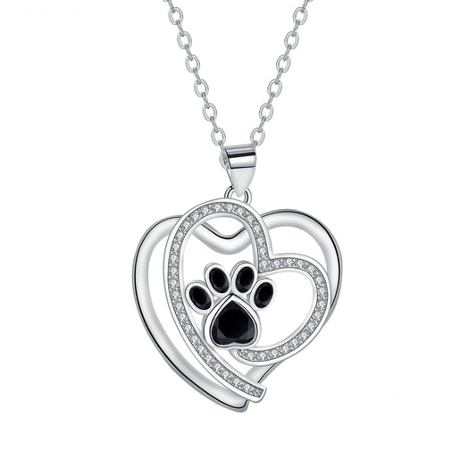 Collier Clavicule Empreinte Patte Mignon