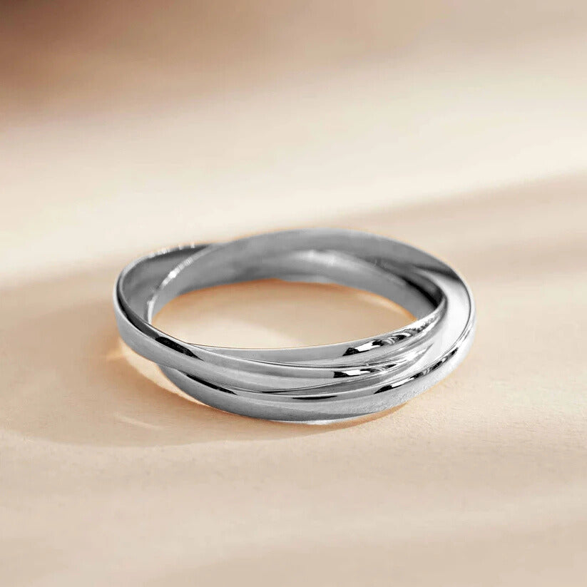 Bague Lena Trielle | Or Blanc