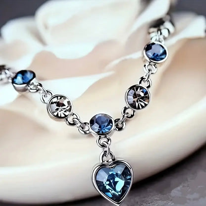 Bracelet Ocean Heart Glow | Or Blanc