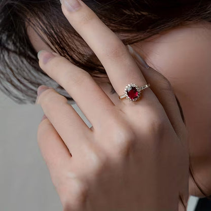 Empress Bague Rouge | Or