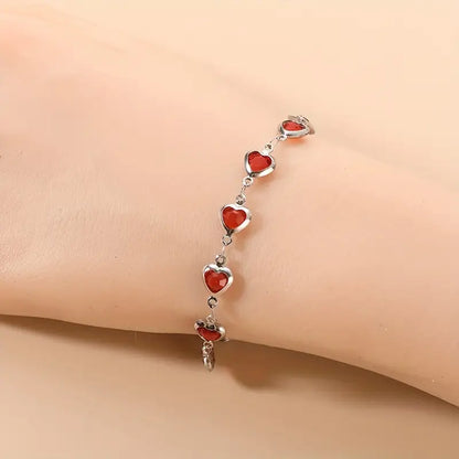 Ruby Blossom Tree Bague | Or Blanc