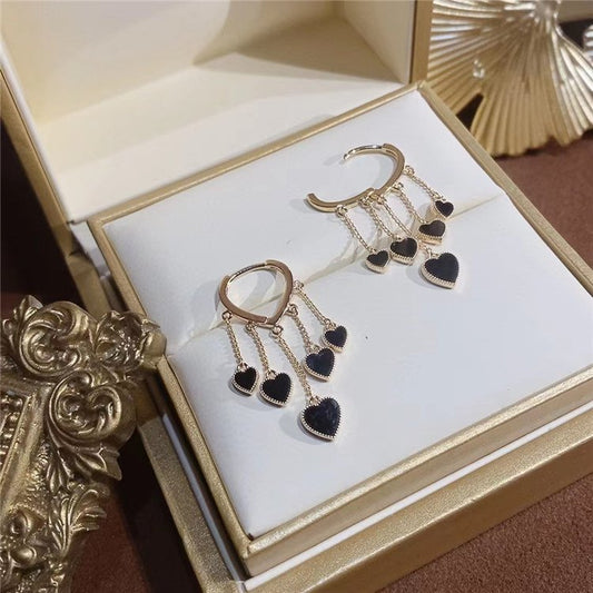 Boucles d'oreilles Cœurs du Crépuscule