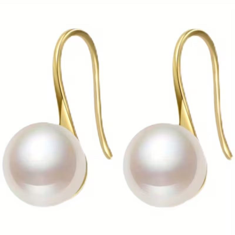 Boucles d'oreilles élégantes en perle