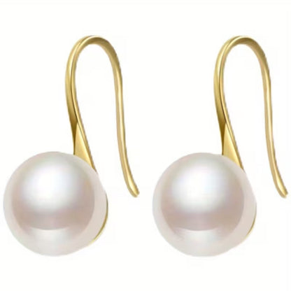 Boucles d'oreilles élégantes en perle