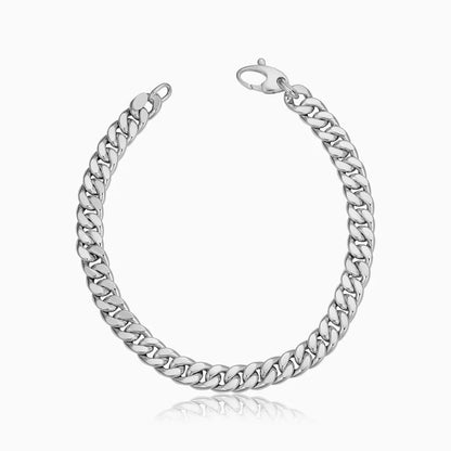 Bracelet Cubain Estate | Or Blanc