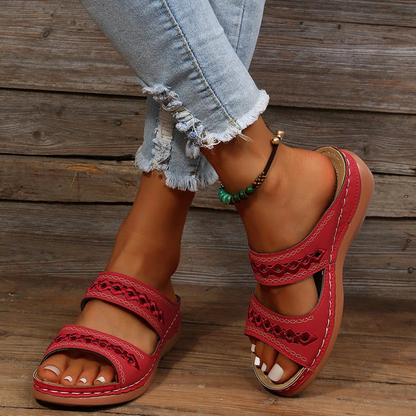Allysson – Sandales orthopédiques avec design sophistiqué pour femme