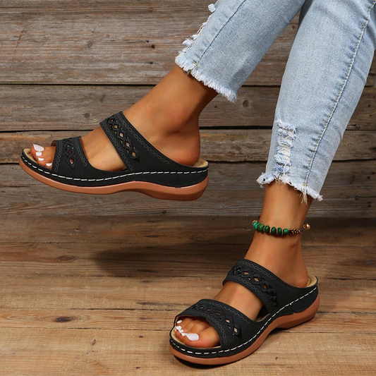 Allysson – Sandales orthopédiques avec design sophistiqué pour femme