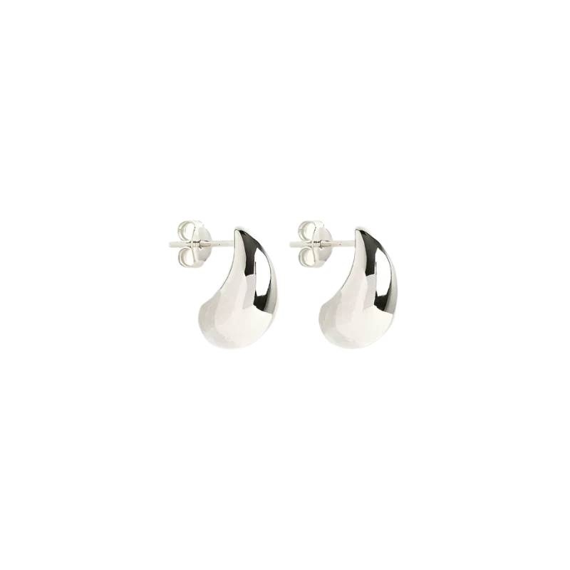 Boucles d'oreilles Mato Drop | Or Blanc