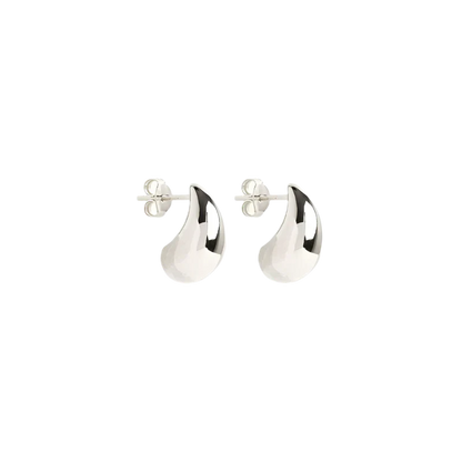 Boucles d'oreilles Mato Drop | Or Blanc