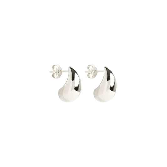 Boucles d'oreilles Mato Drop | Or Blanc