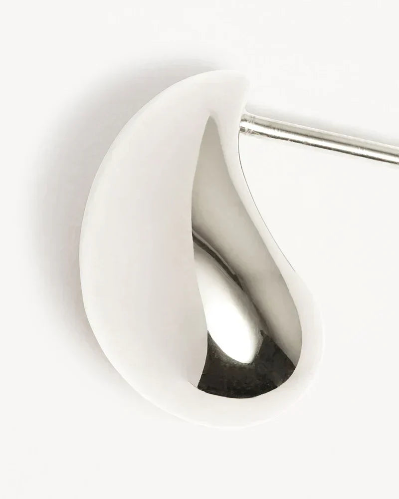 Boucles d'oreilles Mato Drop | Or Blanc