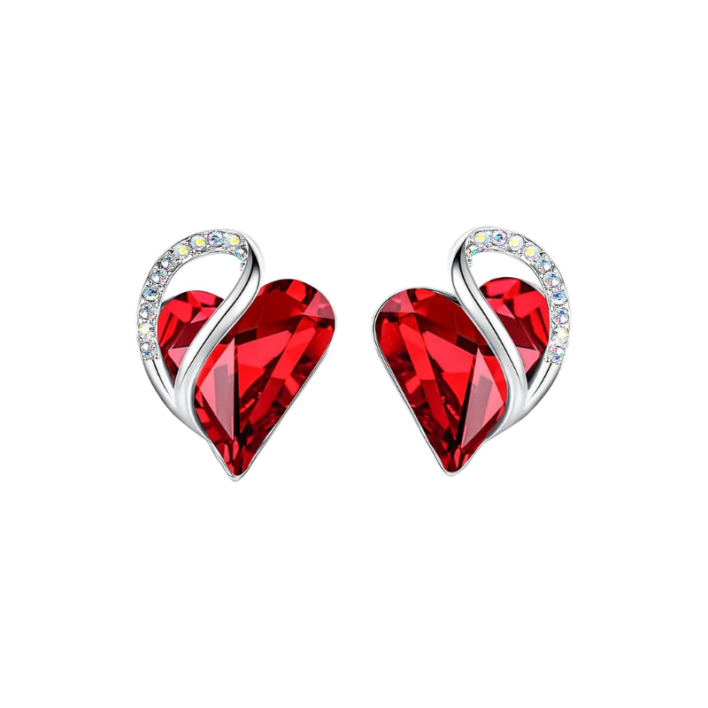 Classic Ruby Halo Collier | Or Blanc