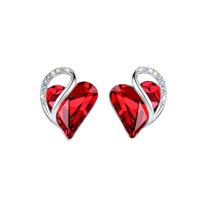 Classic Ruby Halo Collier | Or Blanc