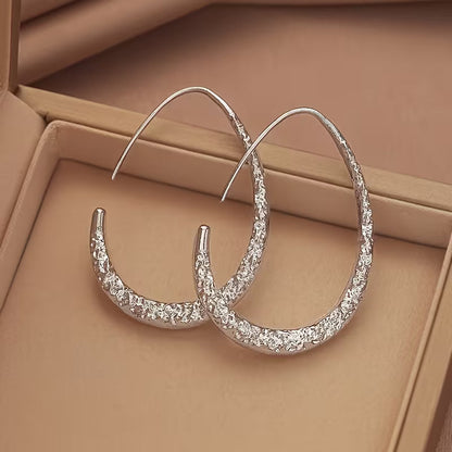 Boucles d'oreilles élégantes vintage en or