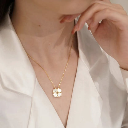 Collier musical trèfle