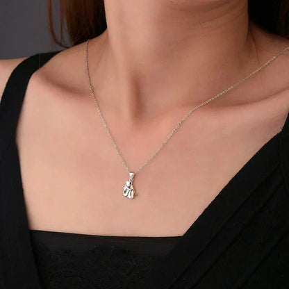 Collier Pendentif Câlin avec Boucles d'oreilles Offertes – Offre à Durée Limitée