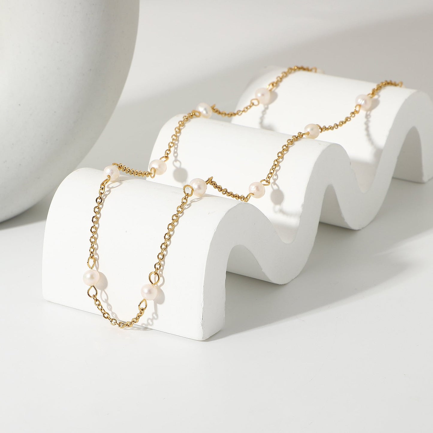 Collier perles d'eau douce Isle