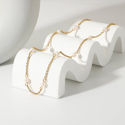 Collier perles d'eau douce Isle