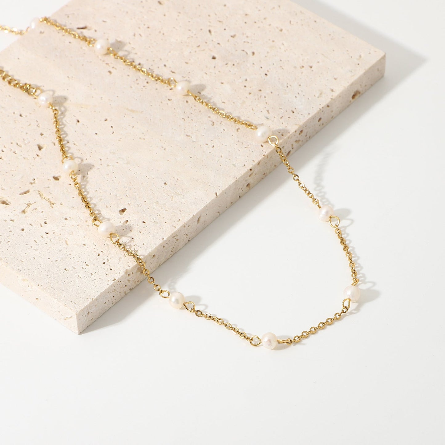 Collier perles d'eau douce Isle