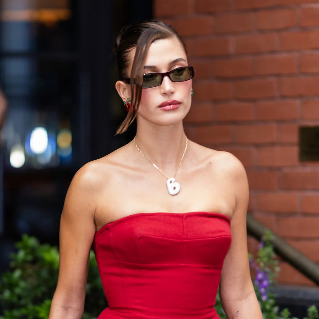 Collier initiale avec bulles Hailey