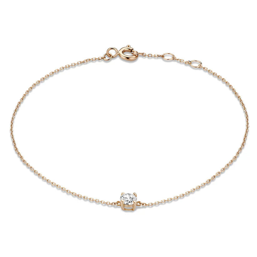 Bracelet à Pierre Cléa | Or Blanc