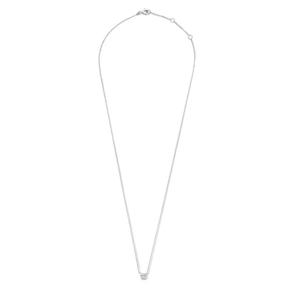 Collier à Pierre Clea | Or Blanc