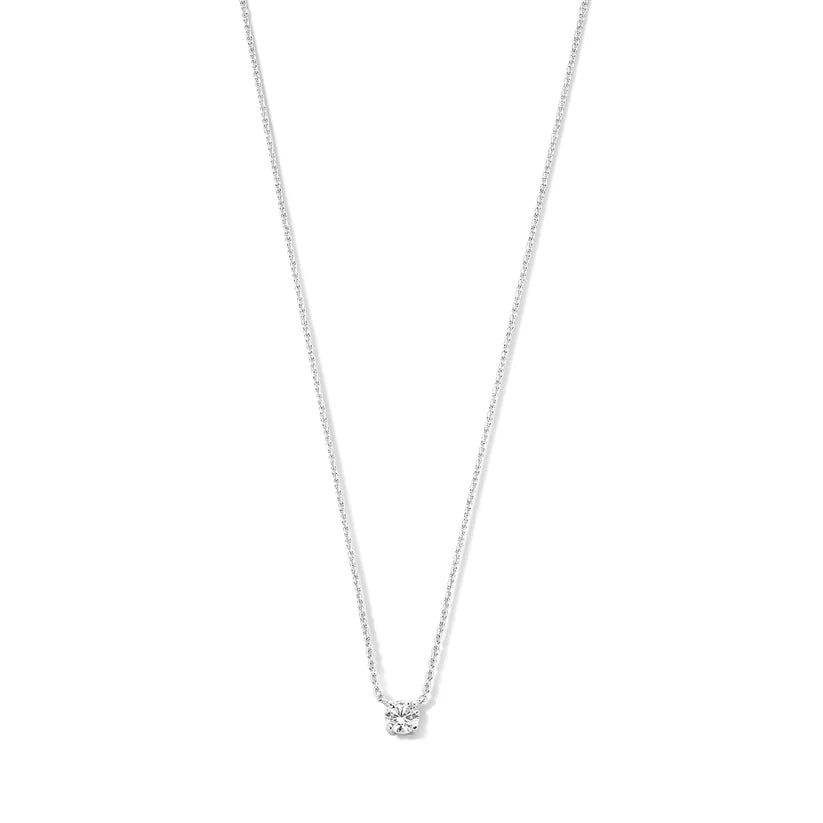 Collier à Pierre Clea | Or Blanc