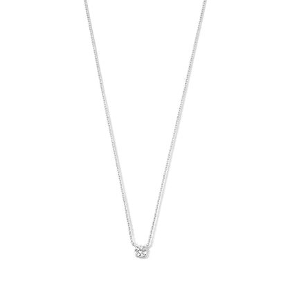 Collier à Pierre Clea | Or Blanc