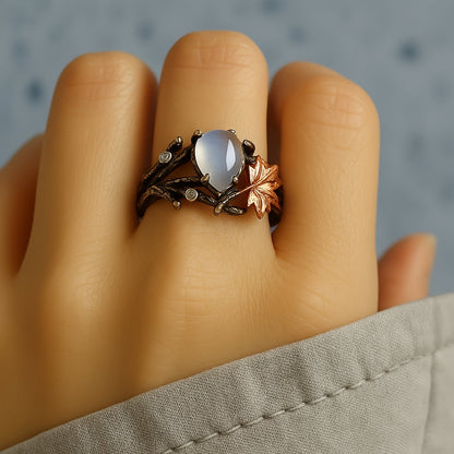 Bague Pierre de Lune Nature