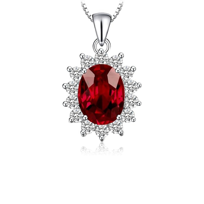 Ruby Eternity Bague Anneau | Or Blanc