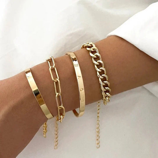 Set de Bracelets Elan Mercer | Or