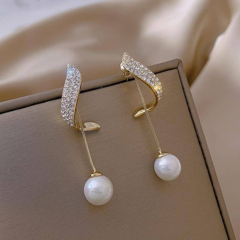 Boucles d'oreilles perles Alessandra