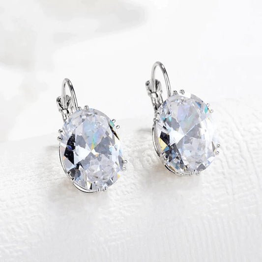 Boucles d'oreilles taille ovale Ivy