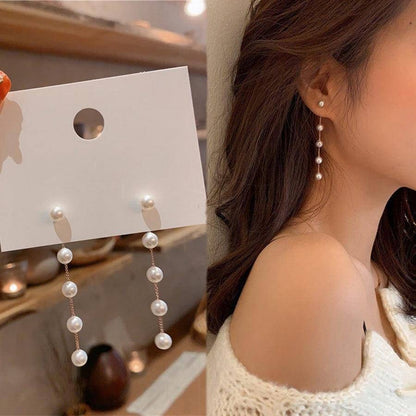 Boucles d'oreilles perles Jade