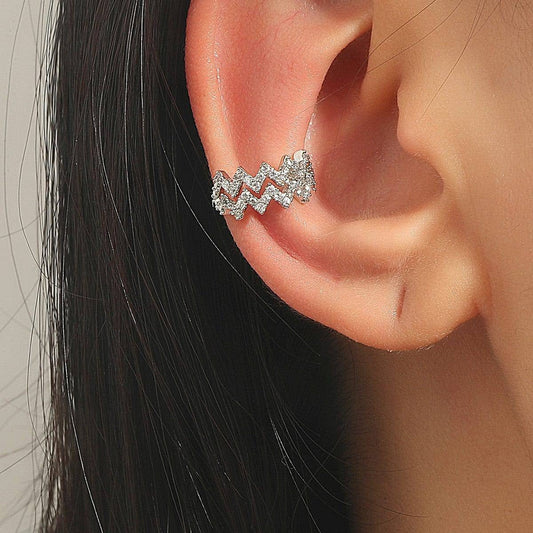 Boucles d'oreilles poignet zigzag Jessie