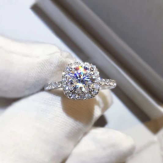 Bague bande brillante Oleana