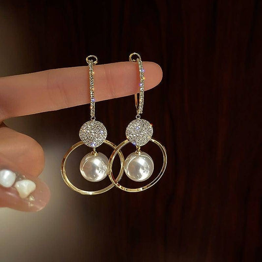 Boucles d'oreilles perles Paola