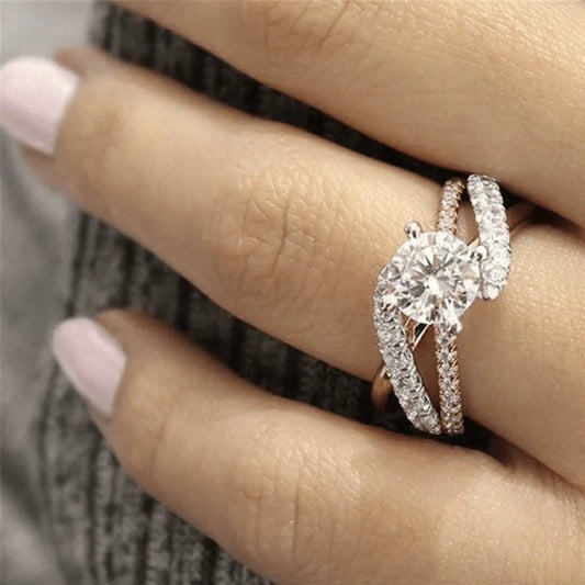 Bague ronde tressée Victorina