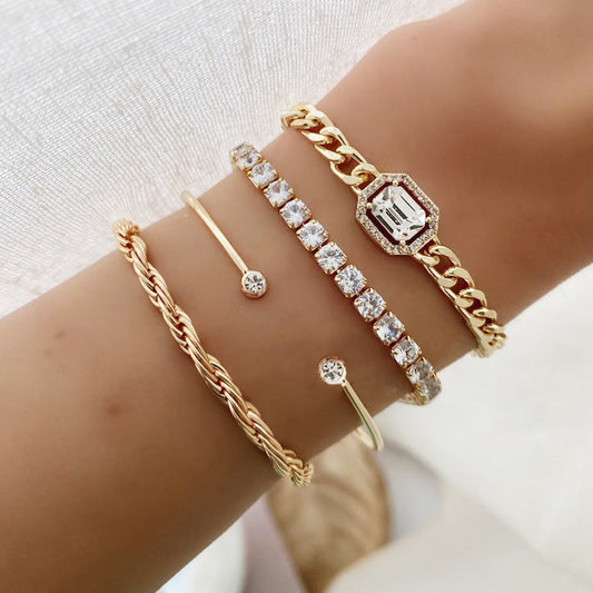 Set de 4 bracelets Venus